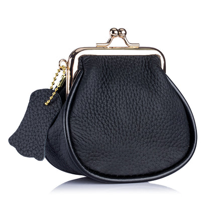 Leather Cosmetic Bag – Genuine Cowhide Makeup & Toiletry Pouch