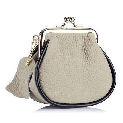 Leather Cosmetic Bag – Genuine Cowhide Makeup & Toiletry Pouch