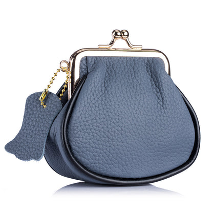 Leather Cosmetic Bag – Genuine Cowhide Makeup & Toiletry Pouch
