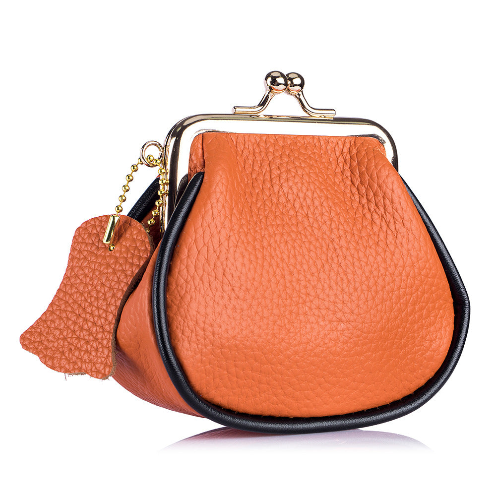 Leather Cosmetic Bag – Genuine Cowhide Makeup & Toiletry Pouch