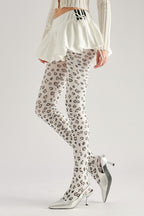 Leopard Print Women Tights