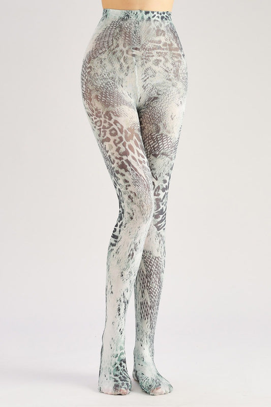 Leopard Print Fashion Tights Women's Fancy Dress Costume Accessories, Perfect for Parties, Office, Street Fashion, and Daily Wear