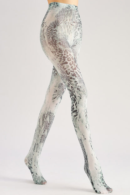 Leopard Print Fashion Tights Women's Fancy Dress Costume Accessories, Perfect for Parties, Office, Street Fashion, and Daily Wear