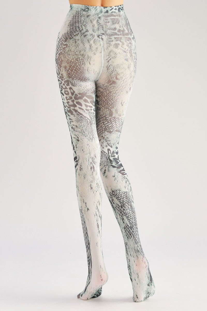 Leopard Print Fashion Tights Women's Fancy Dress Costume Accessories, Perfect for Parties, Office, Street Fashion, and Daily Wear