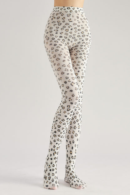 Leopard Print Women Tights Perfect for Parties, Office, Street Fashion, and Daily Wear