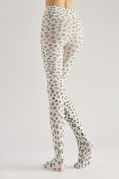 Leopard Print Women Tights Perfect for Parties, Office, Street Fashion, and Daily Wear