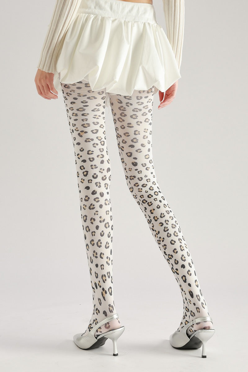 Leopard Print Women Tights Perfect for Parties, Office, Street Fashion, and Daily Wear