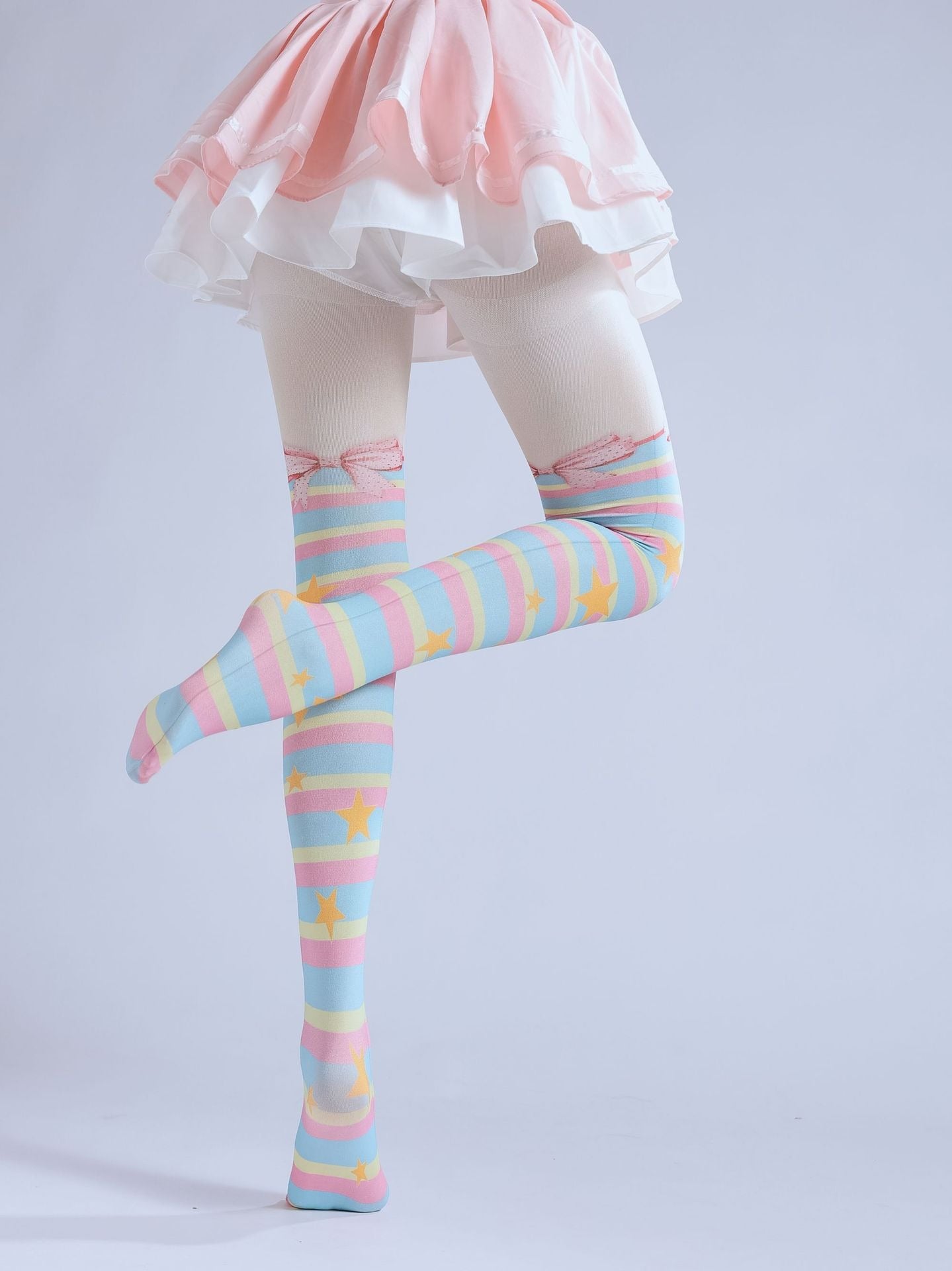 Striped Lolita Tights