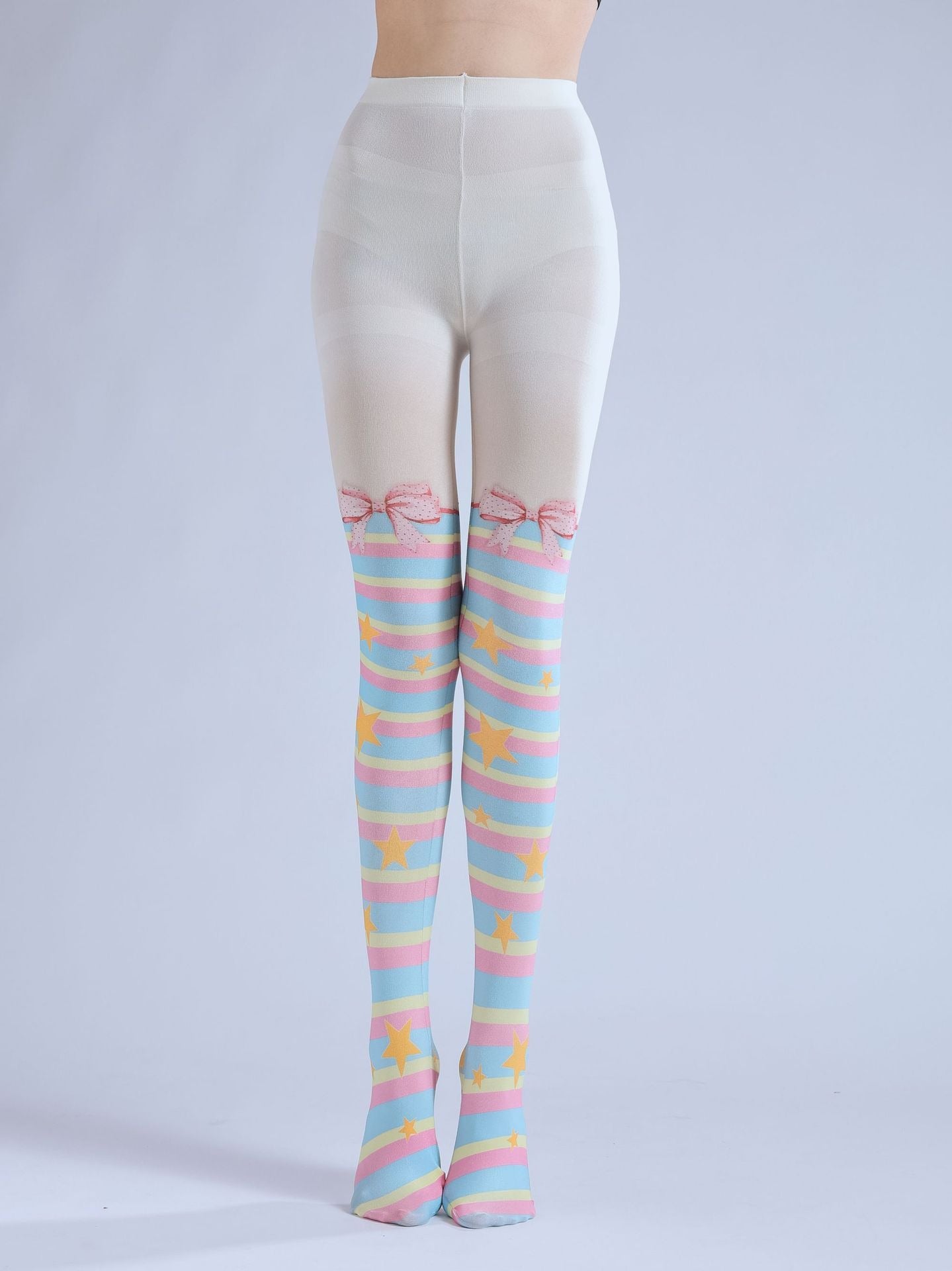 Striped Lolita Tights