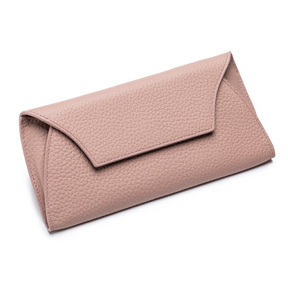 Long Leather Wallet – Genuine Cowhide Slim Purse for Women