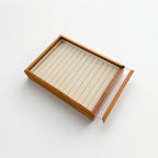 Luxury Sliding Jewelry Box Beech Wood