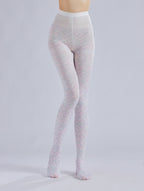 Mermaid Tights Pink Fish Scale Pattern Women's Fancy Dress Costume Accessories, Perfect for Parties, Office, Street Fashion, and Daily Wear