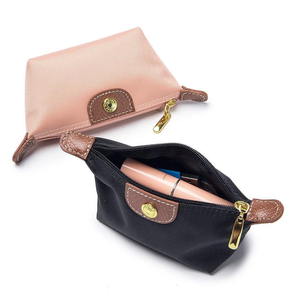 Mini Nylon Dumpling Bag – Portable Lipstick & Earphone Organiser