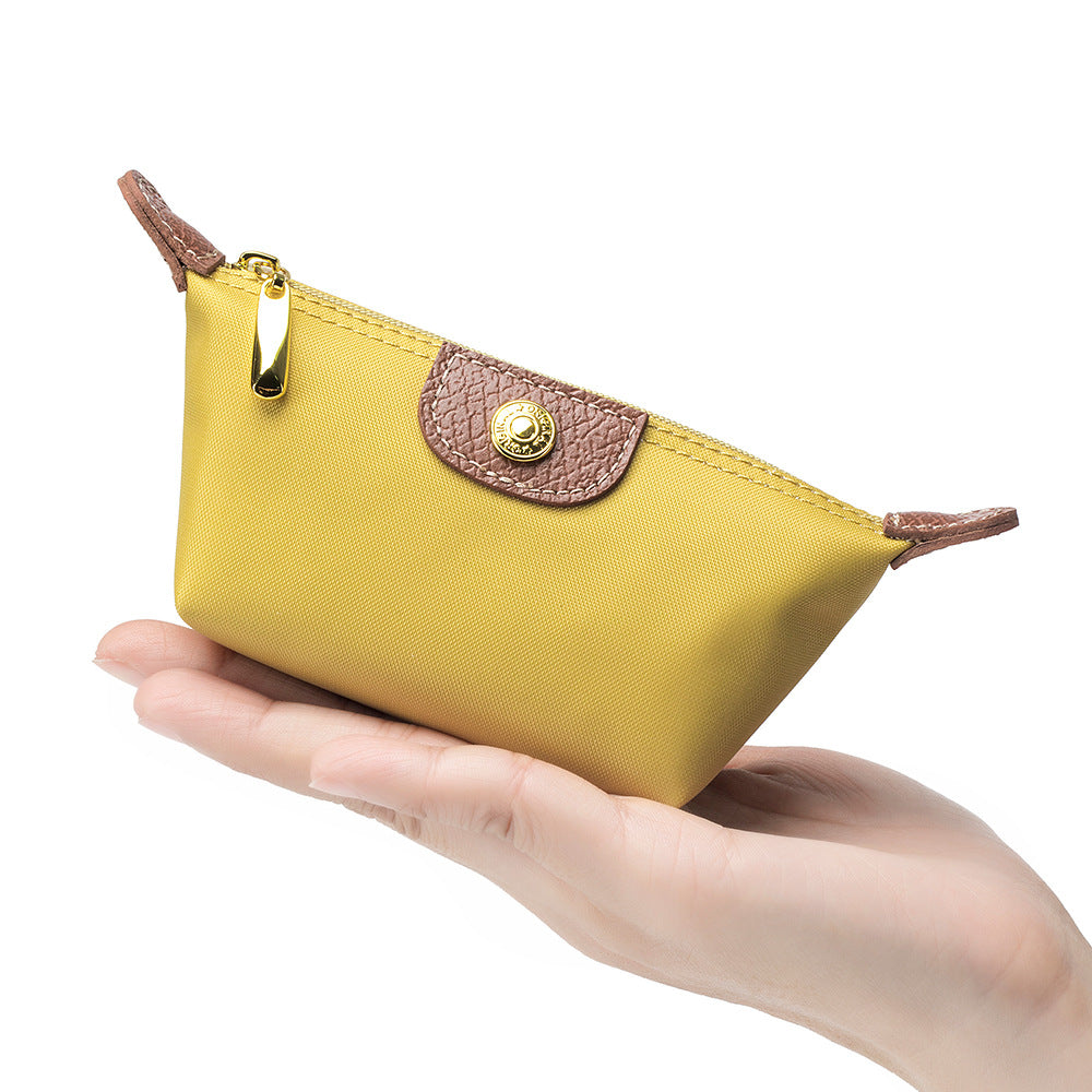 Mini Nylon Dumpling Bag – Portable Lipstick & Earphone Organiser
