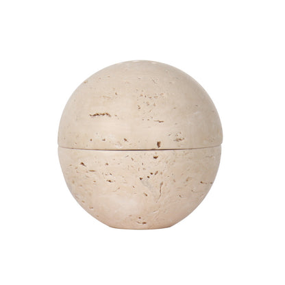 Natural Stone Censer & Aroma Burner | Travertine Incense Holder-Grainvity
