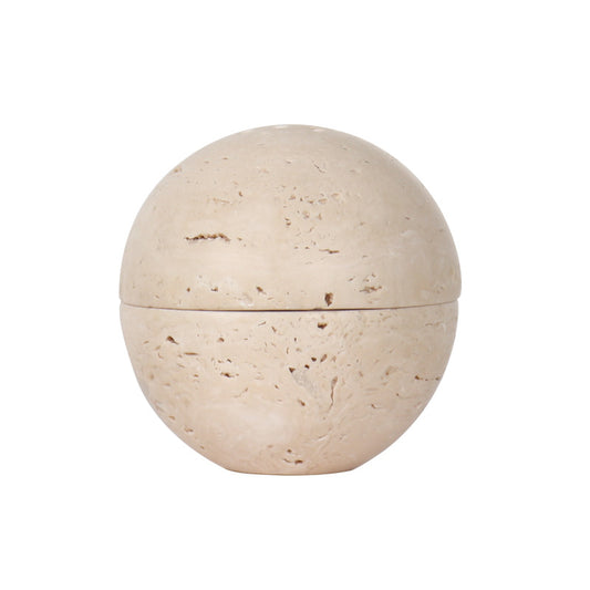 Natural Stone Censer & Aroma Burner | Travertine Incense Holder-Grainvity