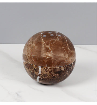 Natural Stone Censer & Aroma Burner | Travertine Incense Holder-Grainvity