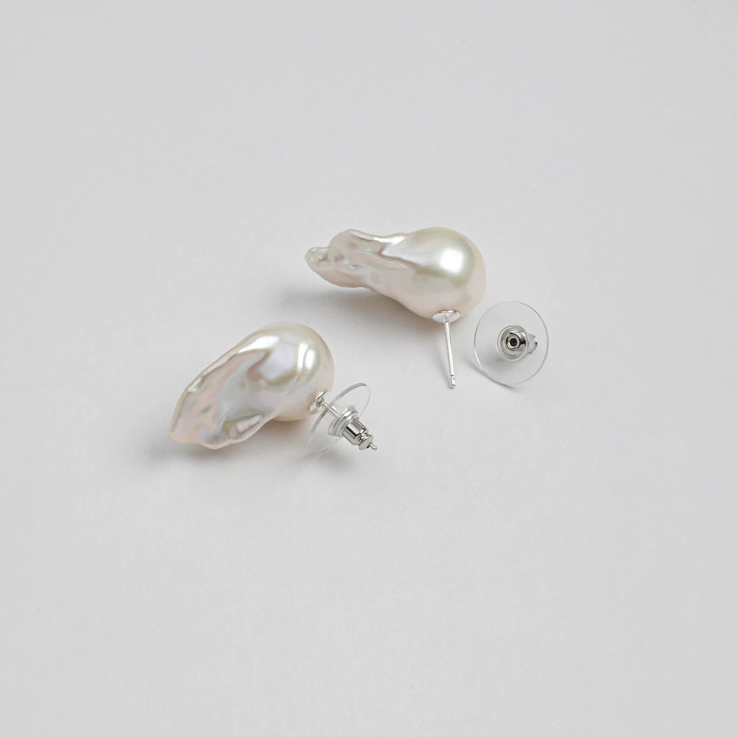 Natural Freshwater Pearls Baroque Earring