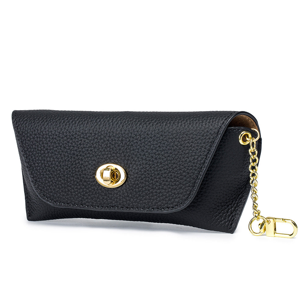 Leather Sunglasses Storage Bag