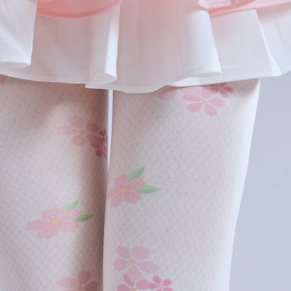 Sweet Sakura Tights-Grainvity