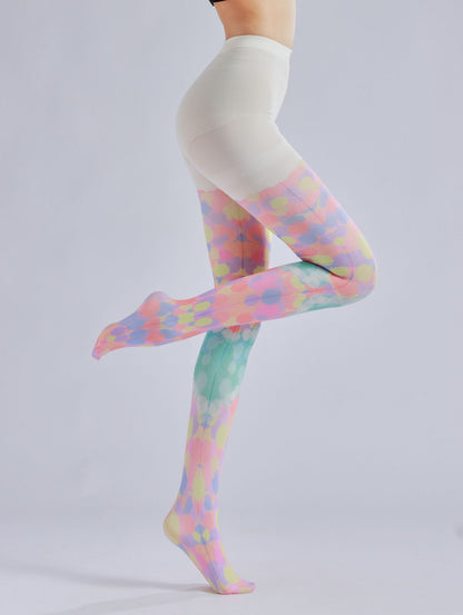 Colorful Dots Women Tights-Grainvity