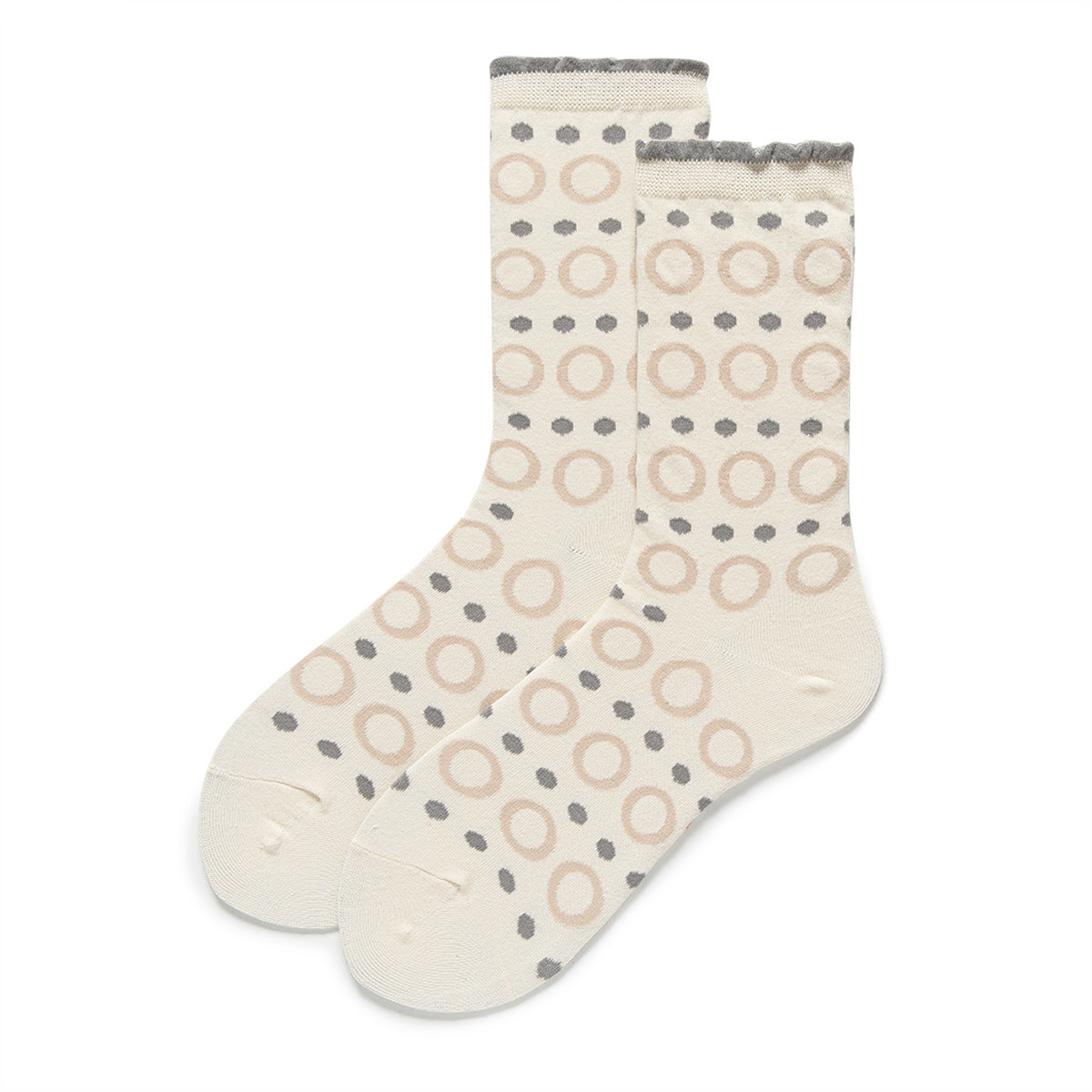 Vintage Floral Crew Socks