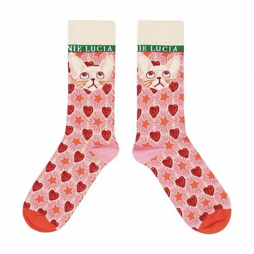 Cartoon Women Socks
