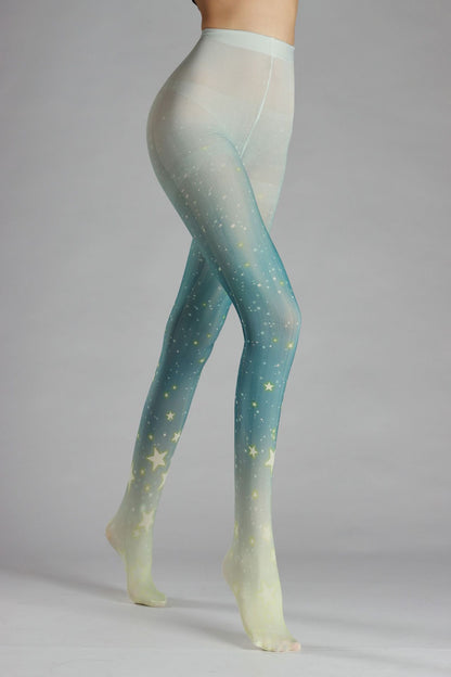 Star Tights Blue Starring Tights-Grainvity