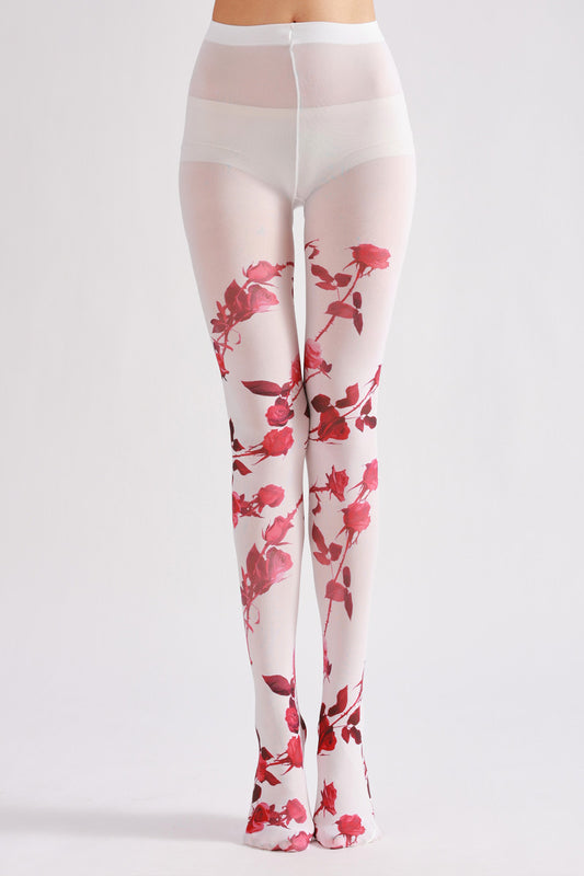 Red Rose Tights-Grainvity