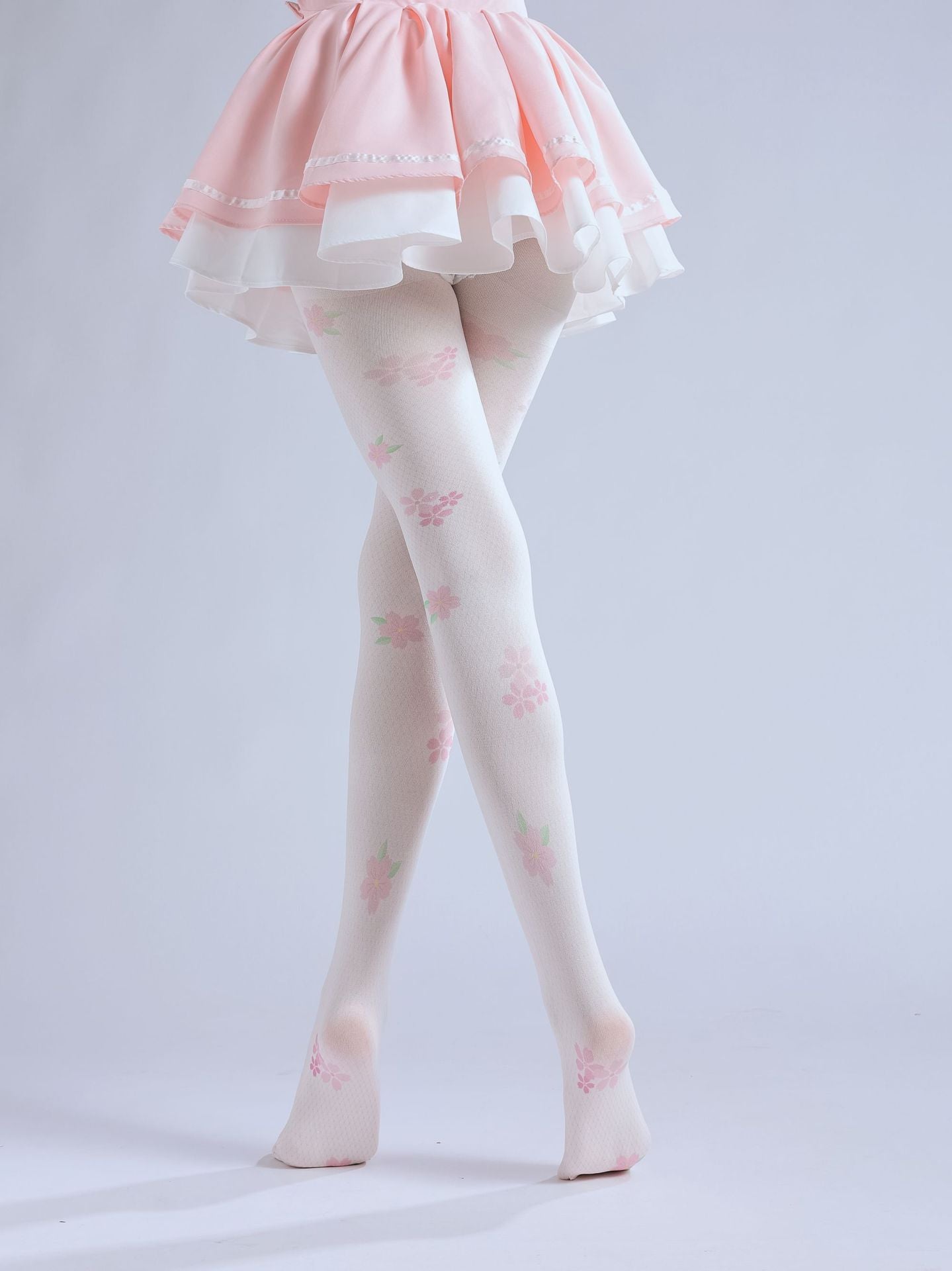 Sweet Sakura Tights-Grainvity