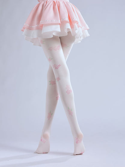 Sweet Sakura Tights-Grainvity