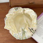 Embroidered Lace Makeup Bag