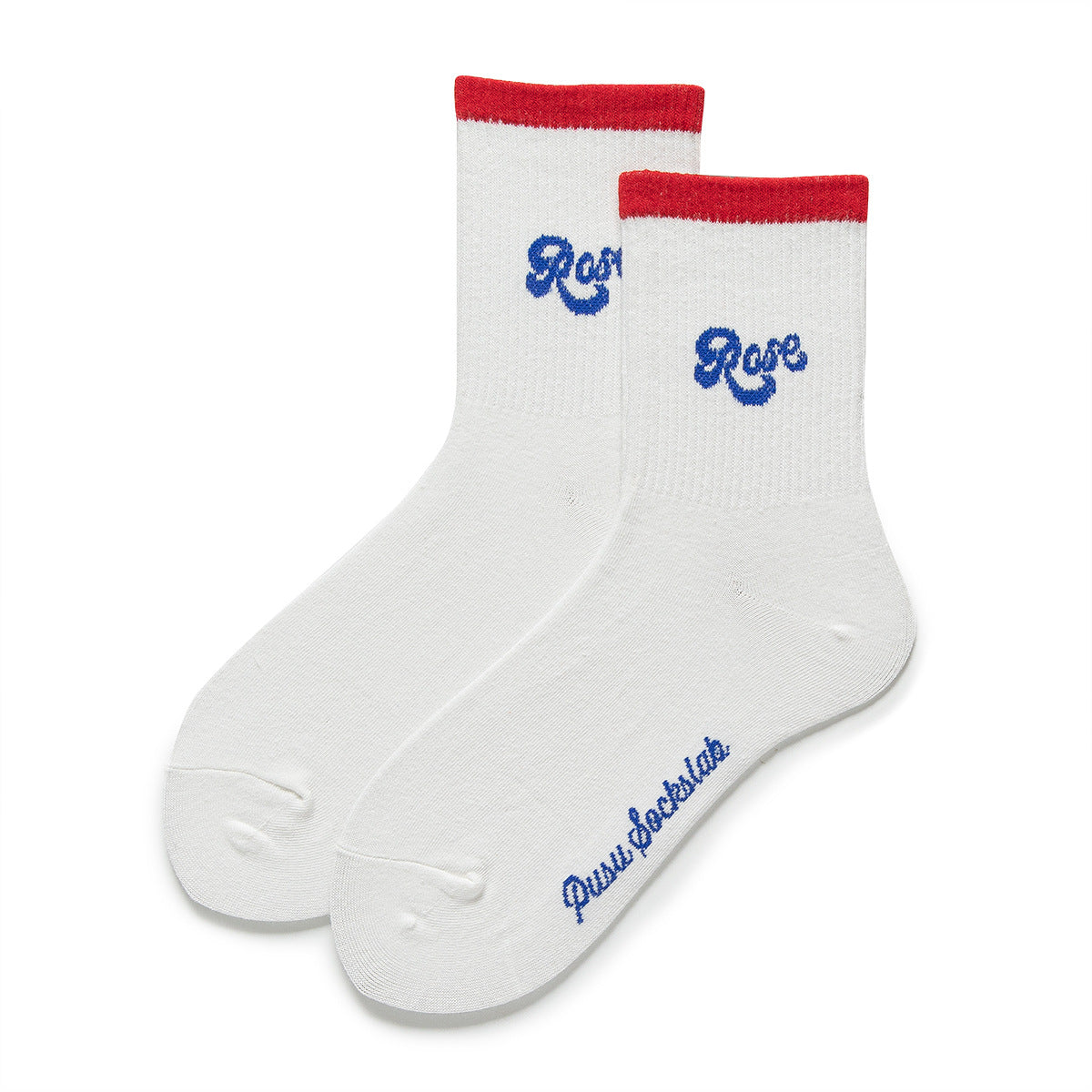 Red Strip Funny Socks