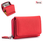 Short Three Folder Mini Wallet