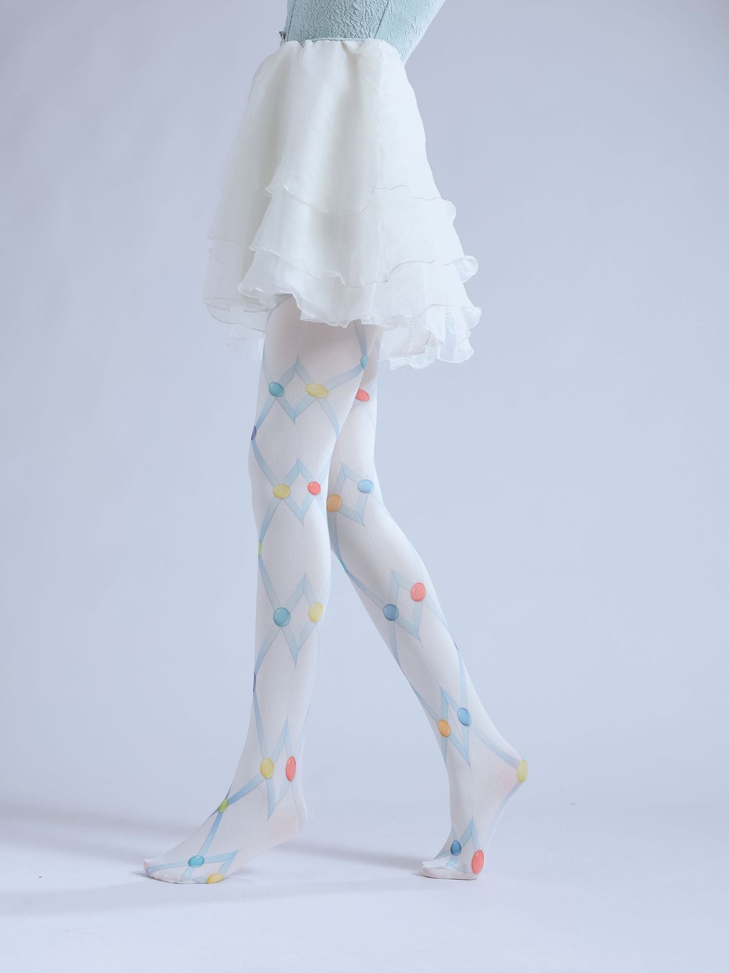 Colorful Tights Bead Stocking-Grainvity