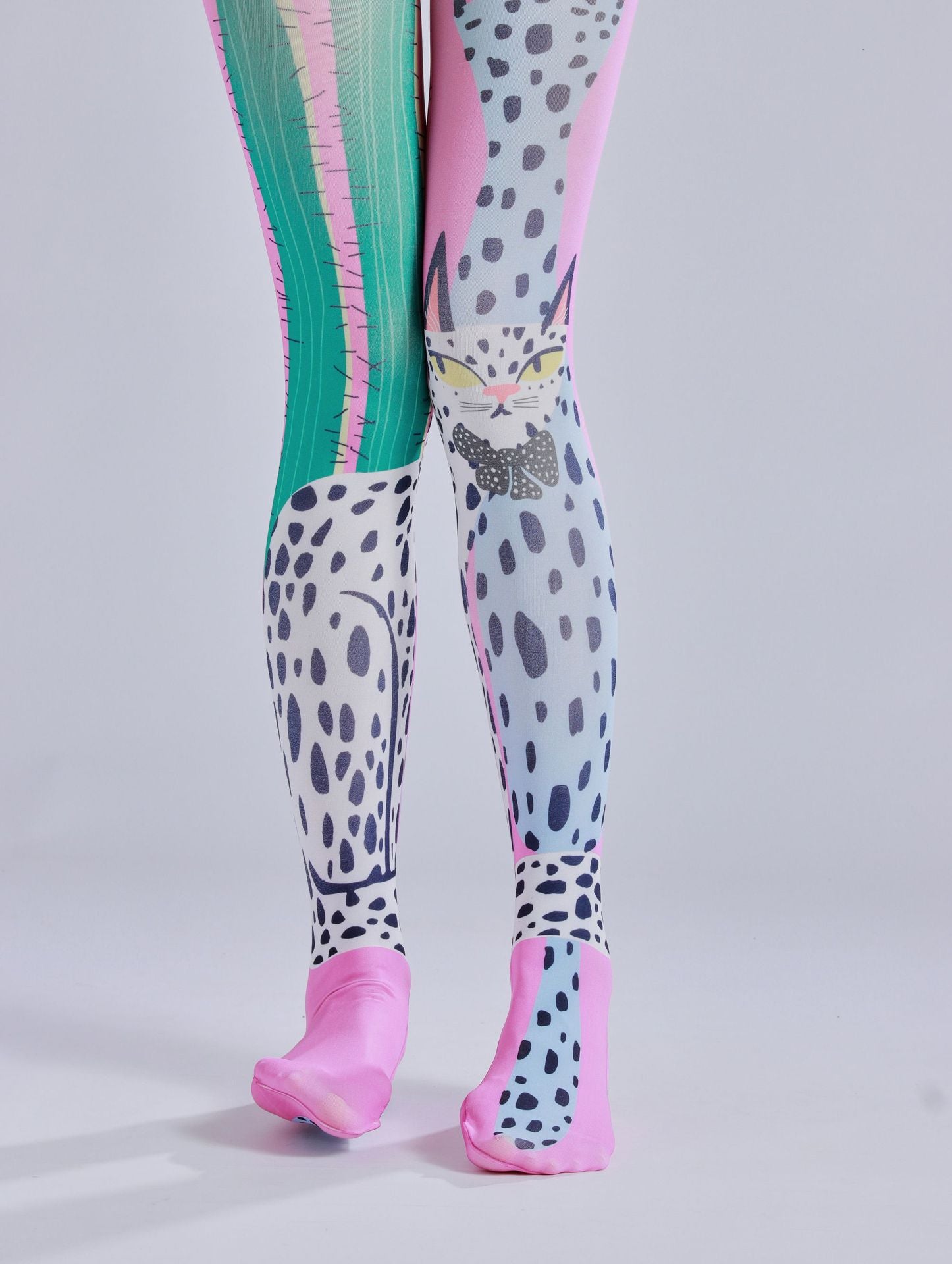 Cactus Printed Women Tights-Grainvity