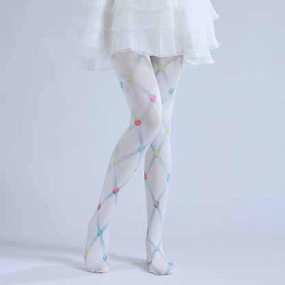 Colorful Tights Bead Stocking-Grainvity