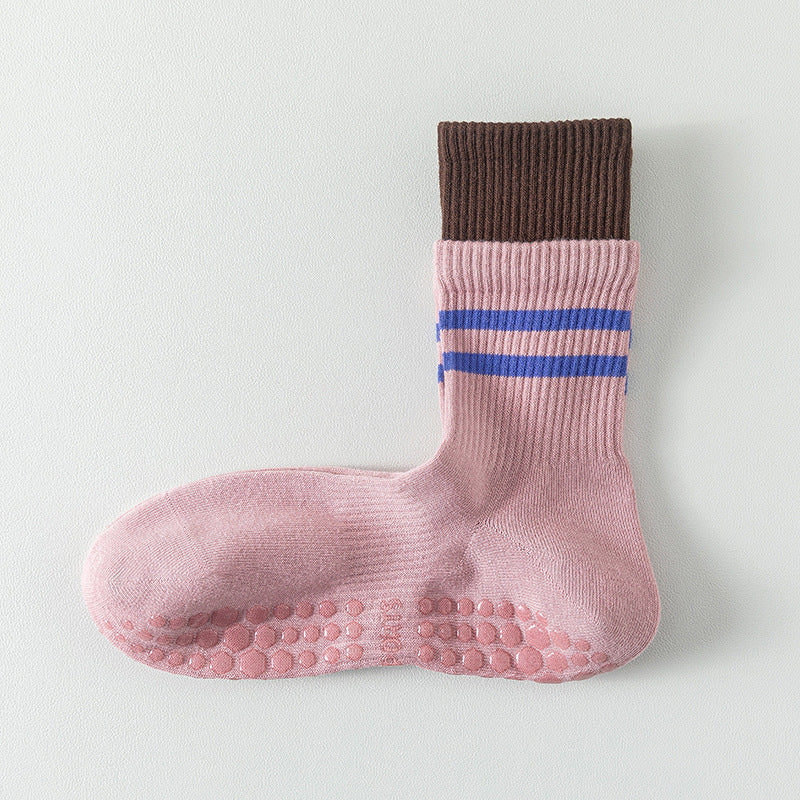 Pilates Professional Sports Socks with non-slip grips