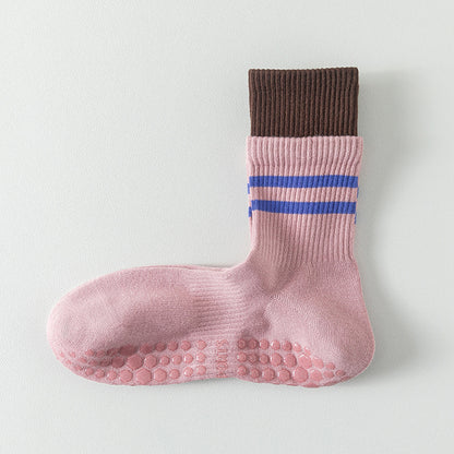 Pilates Professional Sports Socks with non-slip grips