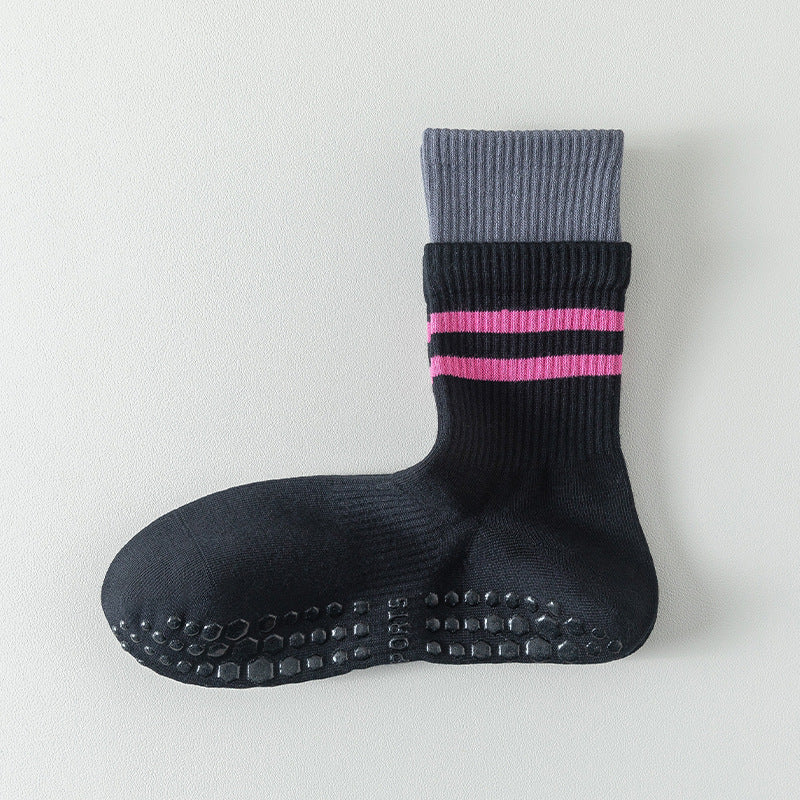 Pilates Professional Sports Socks with non-slip grips