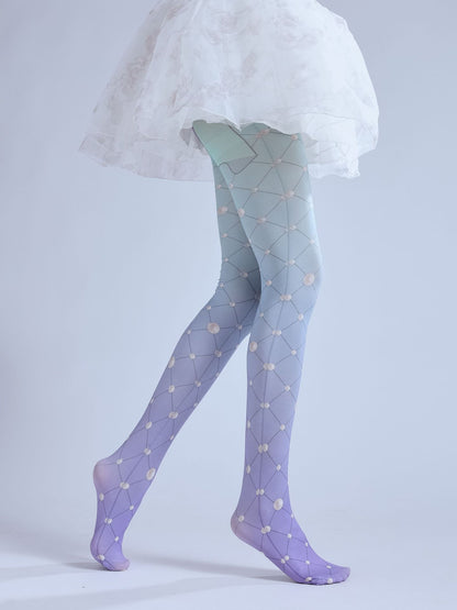 Lolita Stockings Pearl Mesh Tights-Grainvity