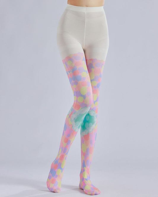 Colorful Dots Women Tights-Grainvity