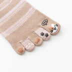 Kitty Yoga Toe Socks