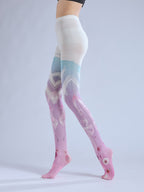 Lolita Bow Tie Tights with high elasticity and shaping fit, suitable for events, cosplay, street style, and gifting girls at Christmas