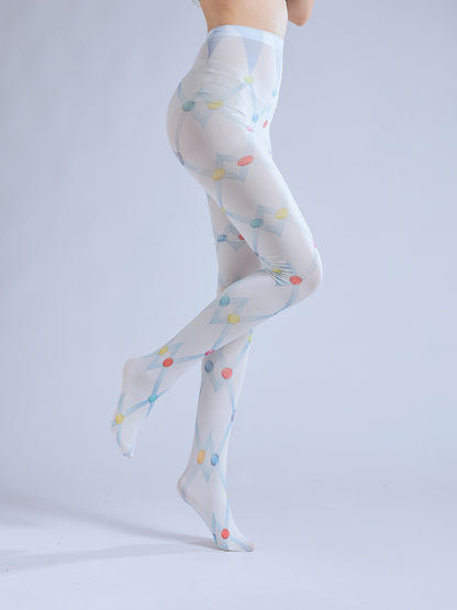 Colorful Tights Bead Stocking-Grainvity