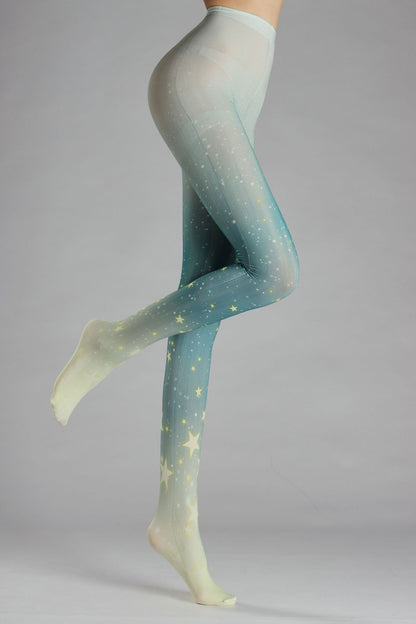 Star Tights Blue Starring Tights-Grainvity