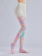 Colorful Dots Women Tights Women's Fancy Dress Costume Accessories, Perfect for Parties, Office, Street Fashion, and Daily Wear