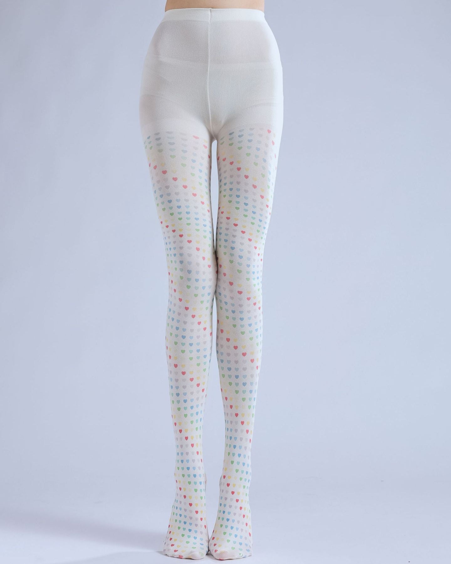 Colorful Heart Tights-Grainvity