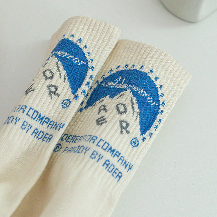 Sports Skateboarding Couples Socks