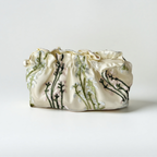 Embroidered Lace Makeup Bag